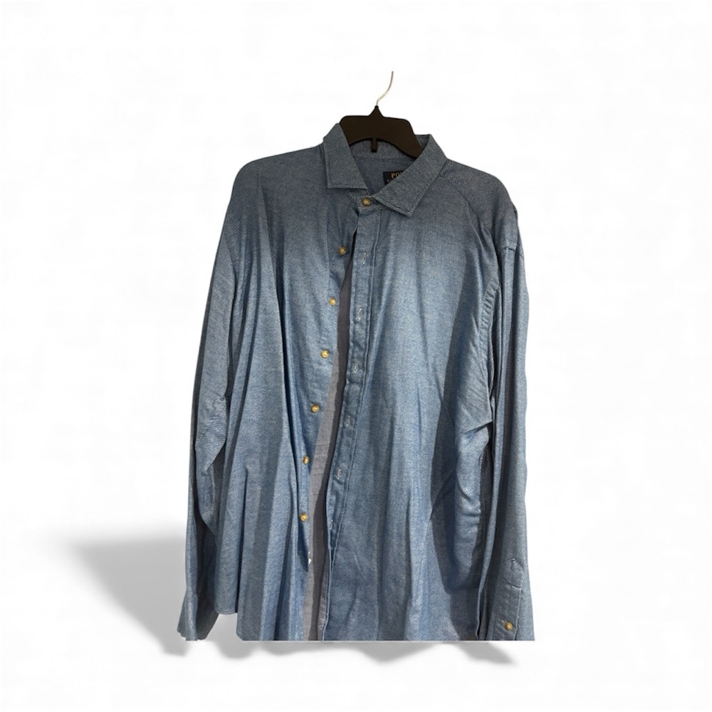 Polo by Ralph Lauren Blue Casual Button Down Shirt